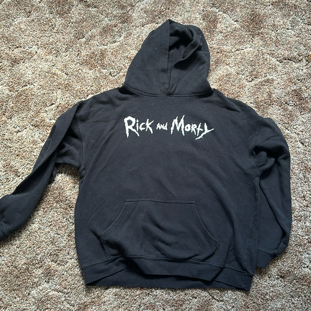 Rick and Morty size large adult swim hoodie
